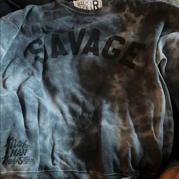 Savage Tie-Dye Men's Sweater - Picture 1 of 1